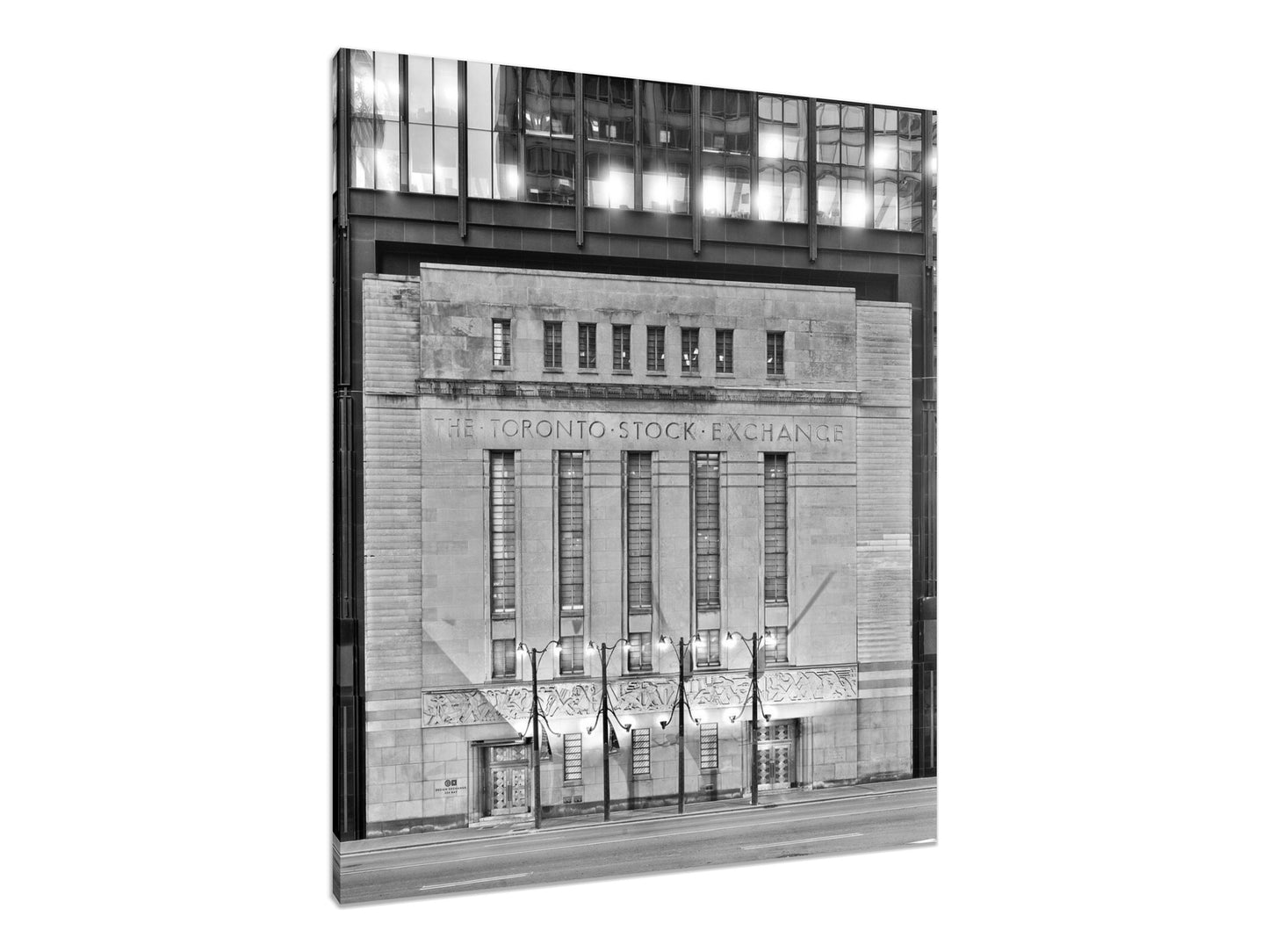 Toronto Stock Exchange Facade - Toronto Landmark Wall Art, Canvas Print, Framed Photo