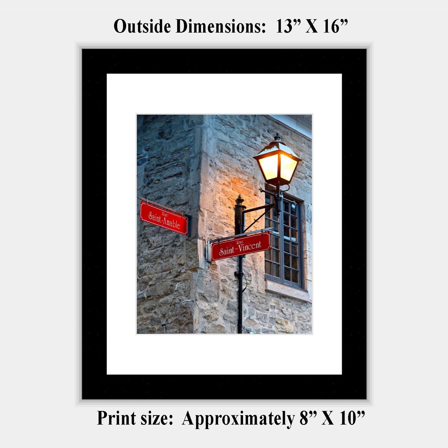 Streetlight - Old Montreal
