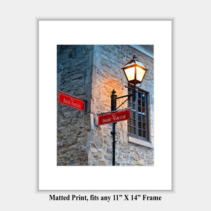 Streetlight - Old Montreal