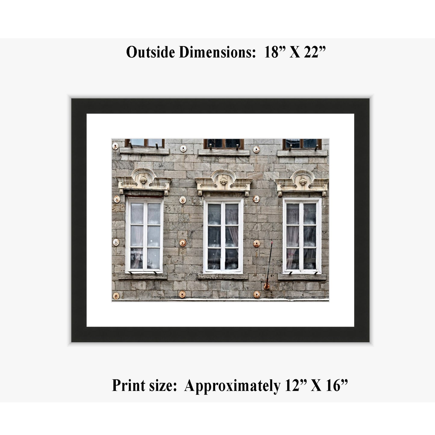 Old Windows / Facade - Old Montreal