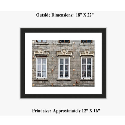 Old Windows / Facade - Old Montreal
