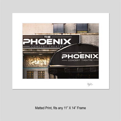 The Phoenix Concert Theatre - Toronto Landmark Wall Art, Canvas Print, Framed Photo