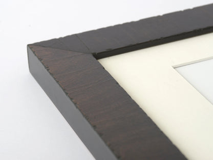 Distressed Authentic Olive Veneer With Charcoal Stain