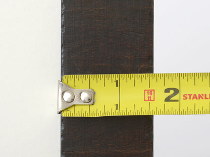 Distressed Authentic Olive Veneer With Charcoal Stain