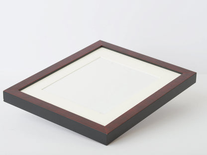 1” METALLIC RED FINISH ON A FLAT MODERN PROFILE