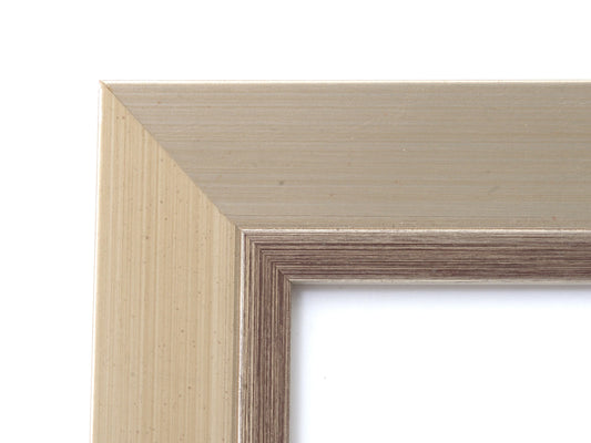 Slope Profile With Satin Silver Finish And Brushed Silver Lip